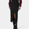 Forcast Abby Asymmetric Tailored Skirt* Midi & Maxi Skirts|Work Skirts