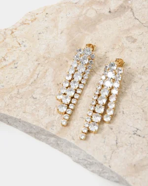 Forcast Abby 16k Plated Earrings* Earrings