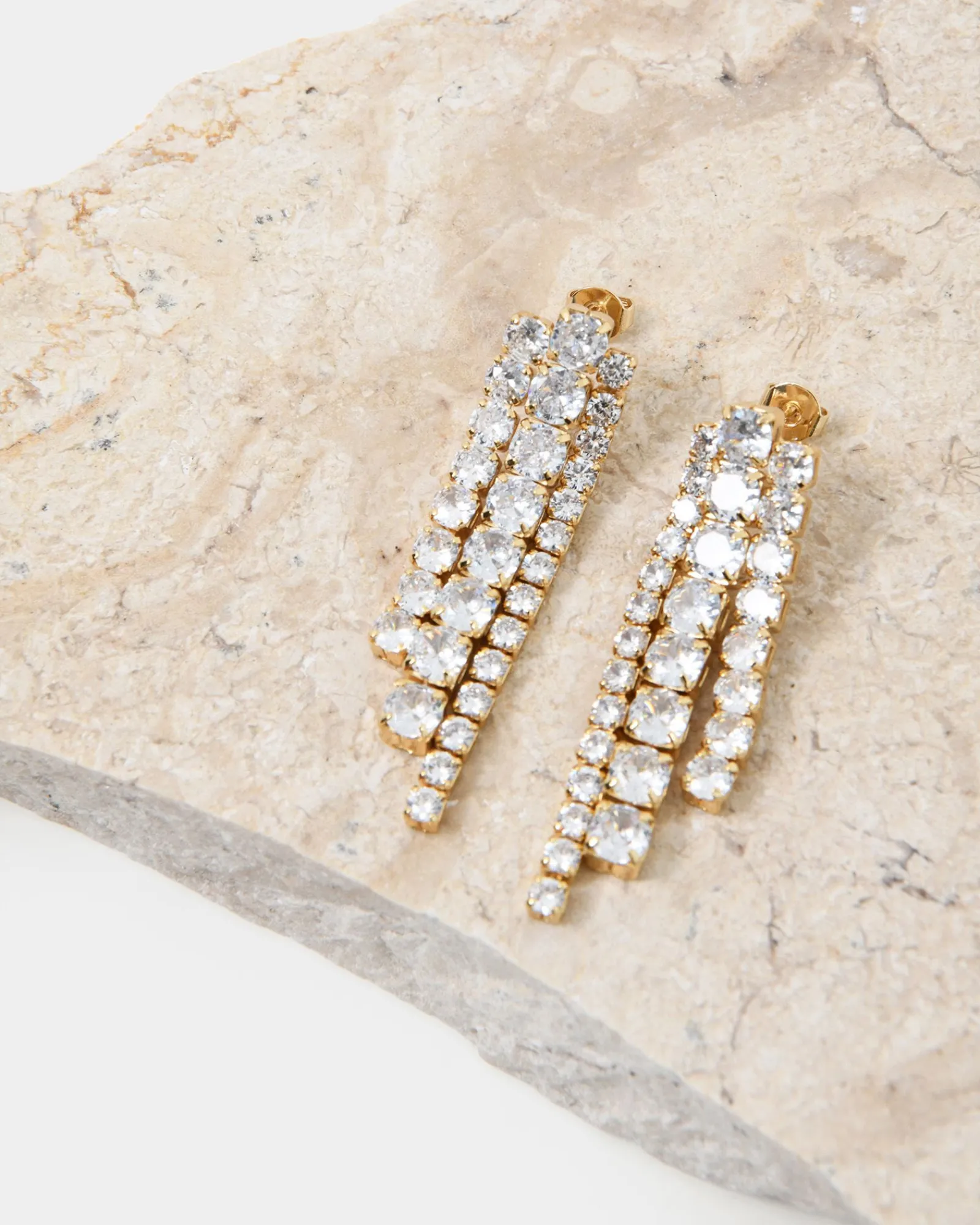 Forcast Abby 16k Plated Earrings* Earrings