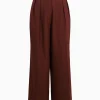 Forcast Abel Adjustable Waist Pants* High-Waisted Pants|Straight Leg Pants
