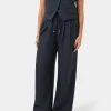 Forcast Abel Elastic Waist Relax Pants* High-Waisted Pants|Wide-Leg Pants