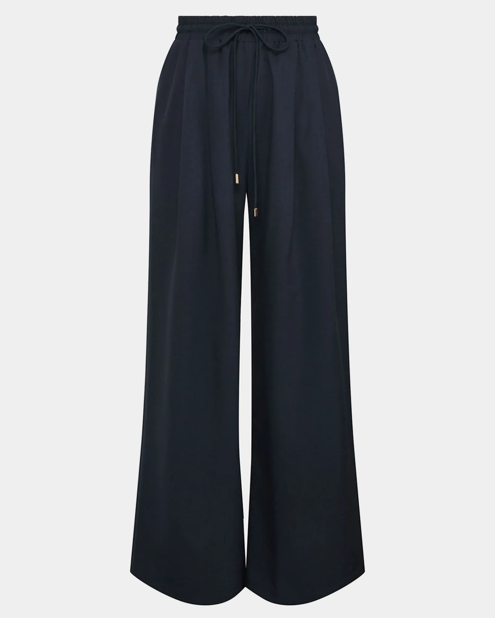 Forcast Abel Elastic Waist Relax Pants* High-Waisted Pants|Wide-Leg Pants