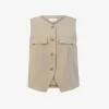 Forcast Abel Relaxed Pocket Vest* Work Tops|Vests & Waistcoats