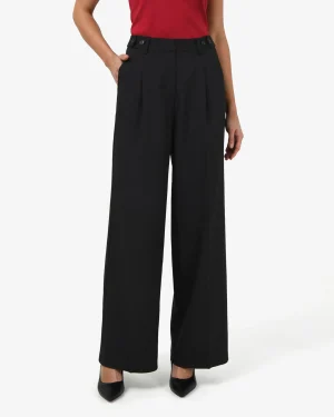 Forcast Abel Straight Leg Pants* High-Waisted Pants|Straight Leg Pants