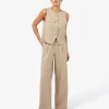 Forcast Abel Straight Leg Pants* High-Waisted Pants|Straight Leg Pants