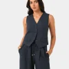 Forcast Abel Tailored Vest* T-Shirts & Tops|Work Tops