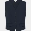 Forcast Abel Tailored Vest* T-Shirts & Tops|Work Tops