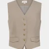 Forcast Abel Tailored Vest* T-Shirts & Tops|Work Tops