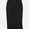 Forcast Ace Side Button Skirt* Midi & Maxi Skirts|Work Skirts