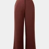 Forcast Ace Wide Leg Culotte* Cropped Pants|High-Waisted Pants