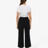 Forcast Ace Wide Leg Culotte* Cropped Pants|High-Waisted Pants
