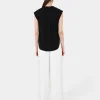 Forcast Adelaide V-neck Cap Sleeve Top* T-Shirts & Tops|Work Tops