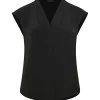 Forcast Adelaide V-neck Cap Sleeve Top* T-Shirts & Tops|Work Tops