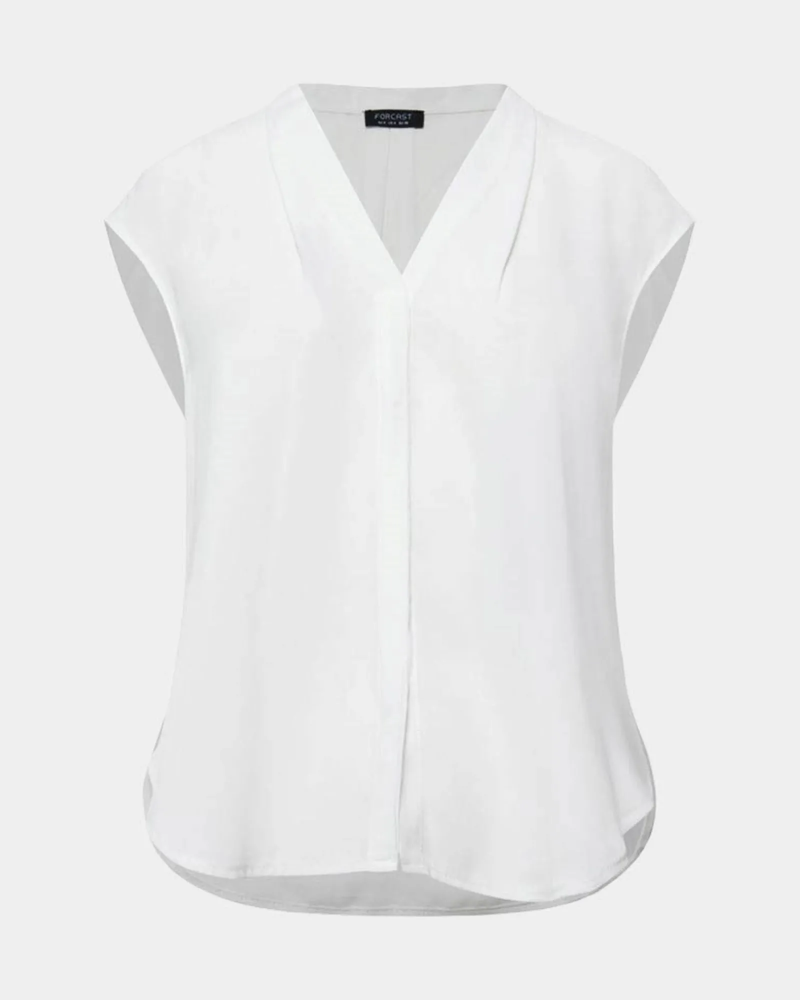 Forcast Adelaide V-neck Cap Sleeve Top* T-Shirts & Tops|Work Tops