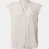 Forcast Adelaide V-neck Cap Sleeve Top* T-Shirts & Tops|Work Tops