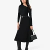 Forcast Adele Side Panel Midi Skirt* Midi & Maxi Skirts|Work Skirts