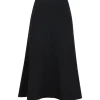 Forcast Adele Side Panel Midi Skirt* Midi & Maxi Skirts|Work Skirts