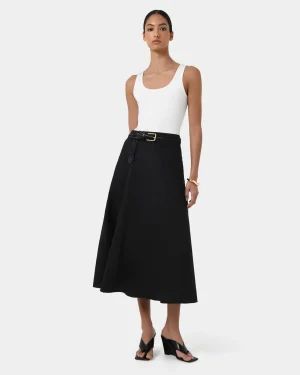 Forcast Aiya Bias Midi Skirt* Midi & Maxi Skirts|Work Skirts