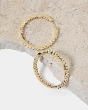 Forcast Alayah 16k Hoop Earrings* Earrings