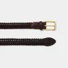 Forcast Alexandra Woven Leather Belt* Belts