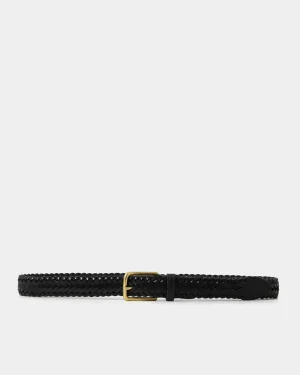 Forcast Alexandra Woven Leather Belt* Belts