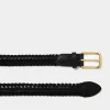 Forcast Alexandra Woven Leather Belt* Belts