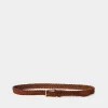 Forcast Alexandra Woven Leather Belt* Belts
