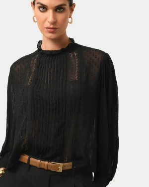 Forcast Aliana Lace Blouse* T-Shirts & Tops|Long Sleeve Tops