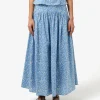 Forcast Alisa Gathered Full Skirt* Conscious|Midi & Maxi Skirts