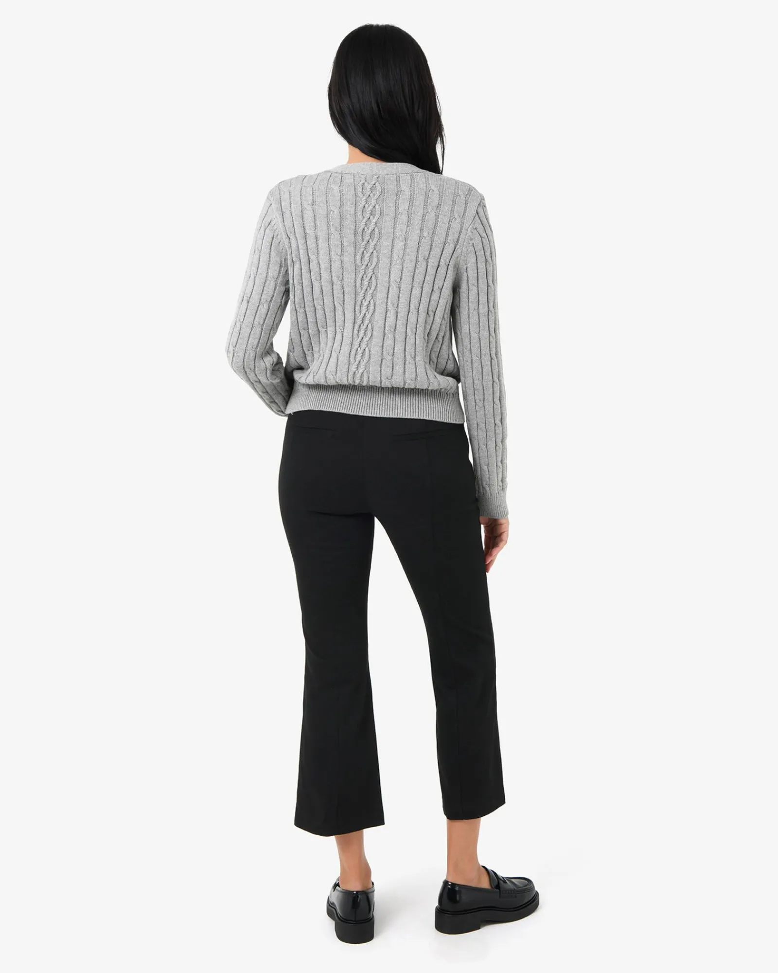Forcast Alison Crop Flared Pants* Cropped Pants|High-Waisted Pants