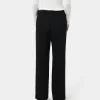 Forcast Alla Contrast Elastic Pants* High-Waisted Pants|Straight Leg Pants
