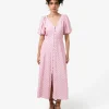 Forcast Almeria Polka Dot Dress* Midi Dresses|Midi Dresses