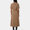 Forcast Amera Belted Utility Dress* Midi Dresses|Midi Dresses