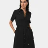 Forcast Amera Belted Utility Dress* Midi Dresses|Midi Dresses