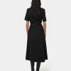 Forcast Amera Belted Utility Dress* Midi Dresses|Midi Dresses