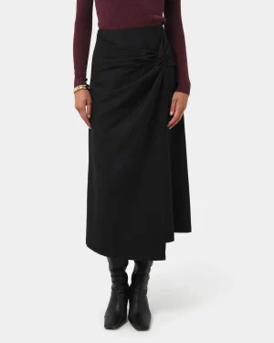 Forcast Amera Twist Midi Skirt* Midi & Maxi Skirts|Work Skirts