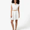 Forcast Ami Linen Mini Beach Dress* Conscious|Mini Dresses