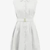 Forcast Ami Linen Mini Beach Dress* Conscious|Mini Dresses