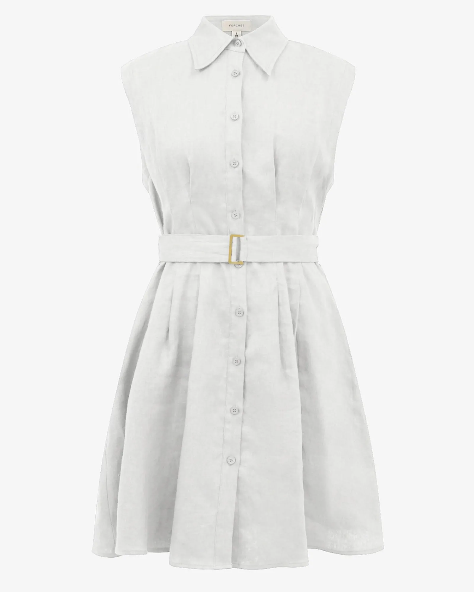 Forcast Ami Linen Mini Beach Dress* Conscious|Mini Dresses