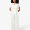 Forcast Ami Linen Pleated Tuck Shirt* T-Shirts & Tops|Shirts & Blouses