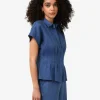 Forcast Ami Linen Pleated Tuck Shirt* T-Shirts & Tops|Shirts & Blouses