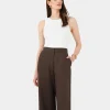 Forcast Ami Wide Leg Linen Pants* Conscious|High-Waisted Pants