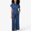 Forcast Ami Wide Leg Linen Pants* Conscious|High-Waisted Pants