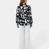 Forcast Anella Monochrome Print Blouse* Long Sleeve Tops|Shirts & Blouses