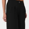 Forcast Antonia Relaxed Cuff Pants* Cropped Pants|High-Waisted Pants