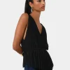 Forcast Arina Pleated Top* T-Shirts & Tops|Work Tops
