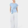 Forcast Athena Draped Top* T-Shirts & Tops|Work Tops