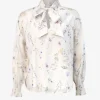 Forcast Aurae Floral Tie Blouse* T-Shirts & Tops|Long Sleeve Tops