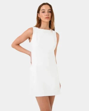 Forcast Ava Square Neck Panel Dress* Mini Dresses|Mini Dresses