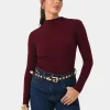 Forcast Avelyn Mock Neck Knit* Long Sleeve Tops|Work Tops